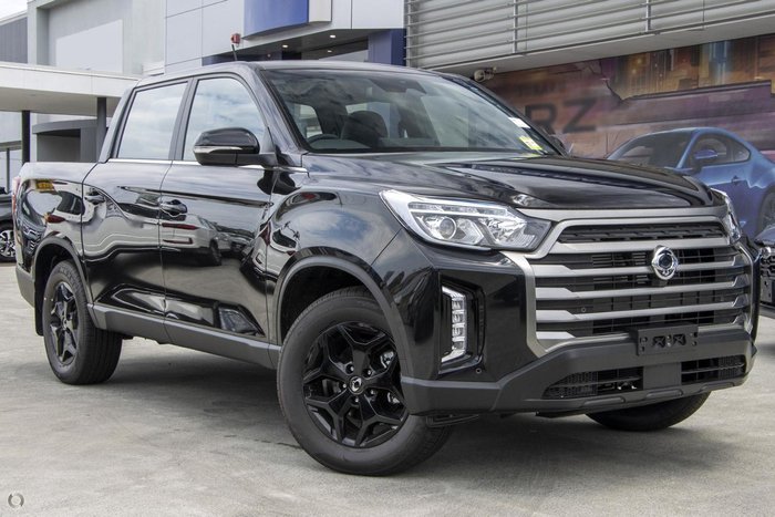 2025 KGM SsangYong Musso Adventure Q261 MY24 4X4 Dual Range Space Black