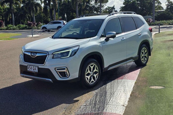 2021 Subaru Forester Hybrid L S5 MY21 AWD Crystal White