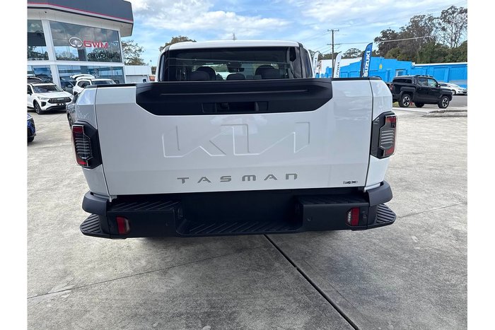 2025 Kia Tasman SX+ TK MY26 4X4 Dual Range Clear White (UD)