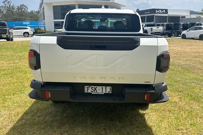 2025 Kia Tasman SX+ TK MY26 4X4 Dual Range Clear White (UD)
