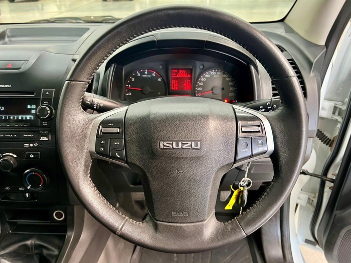 2016 Isuzu D-MAX SX MY15 4X4 Dual Range Splash White