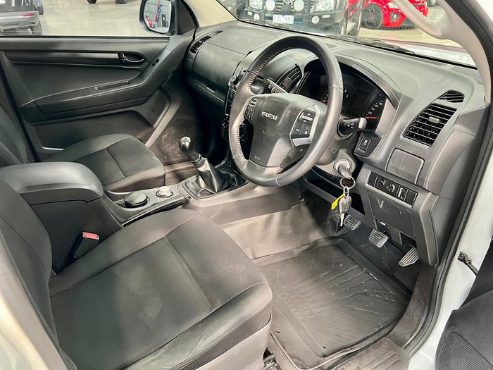 2016 Isuzu D-MAX SX MY15 4X4 Dual Range Splash White