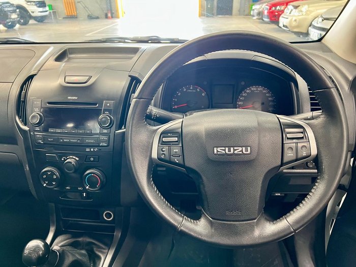 2016 Isuzu D-MAX SX MY15 4X4 Dual Range Splash White