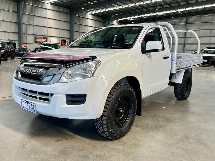 2016 Isuzu D-MAX SX MY15 4X4 Dual Range Splash White