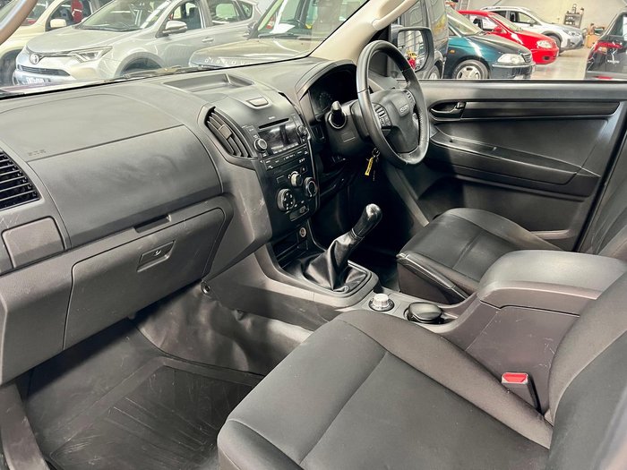 2016 Isuzu D-MAX SX MY15 4X4 Dual Range Splash White