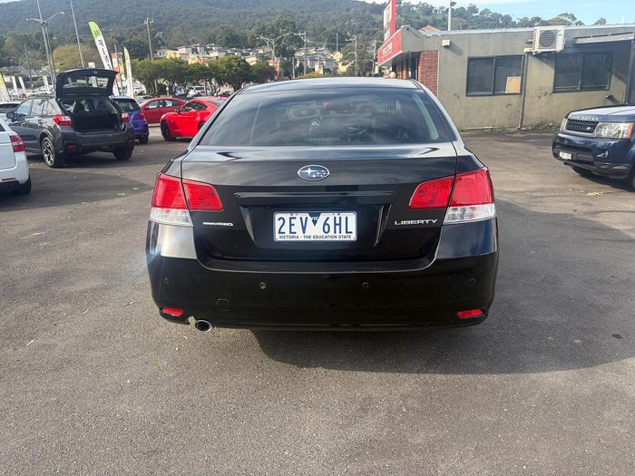 2014 Subaru Liberty 2.5i Premium 5GEN MY14 AWD Crystal Black