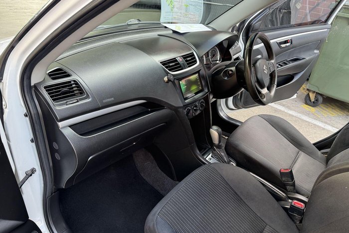 2014 Suzuki Swift GL FZ MY14 Snow White