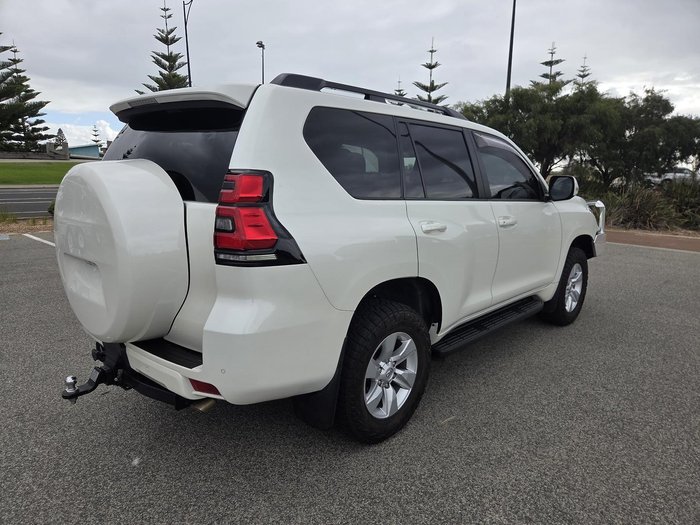 2020 Toyota Landcruiser Prado GXL GDJ150R 4X4 Dual Range White