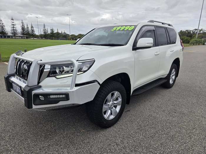 2020 Toyota Landcruiser Prado GXL GDJ150R 4X4 Dual Range White