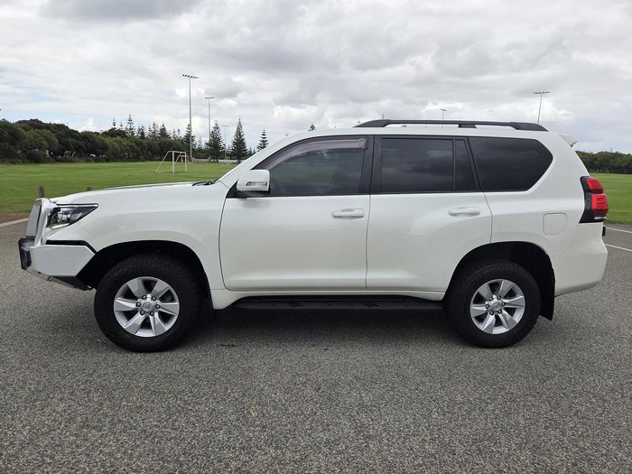 2020 Toyota Landcruiser Prado GXL GDJ150R 4X4 Dual Range White