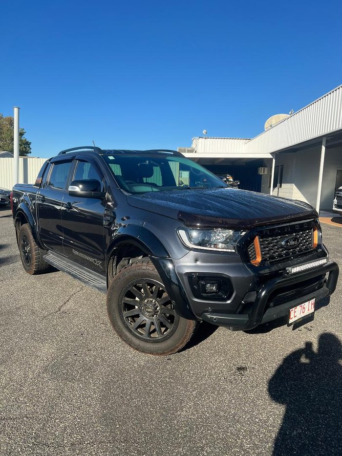 2022 Ford Ranger Wildtrak PX MkIII MY21.75 4X4 Dual Range Meteor Grey