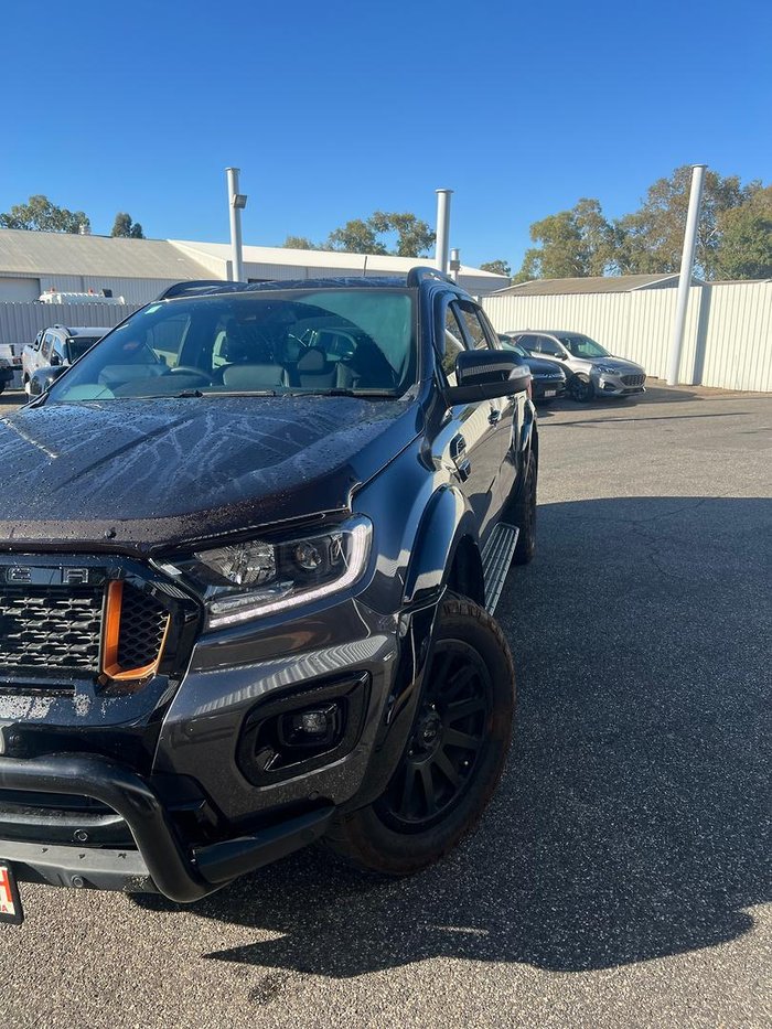 2022 Ford Ranger Wildtrak PX MkIII MY21.75 4X4 Dual Range Meteor Grey