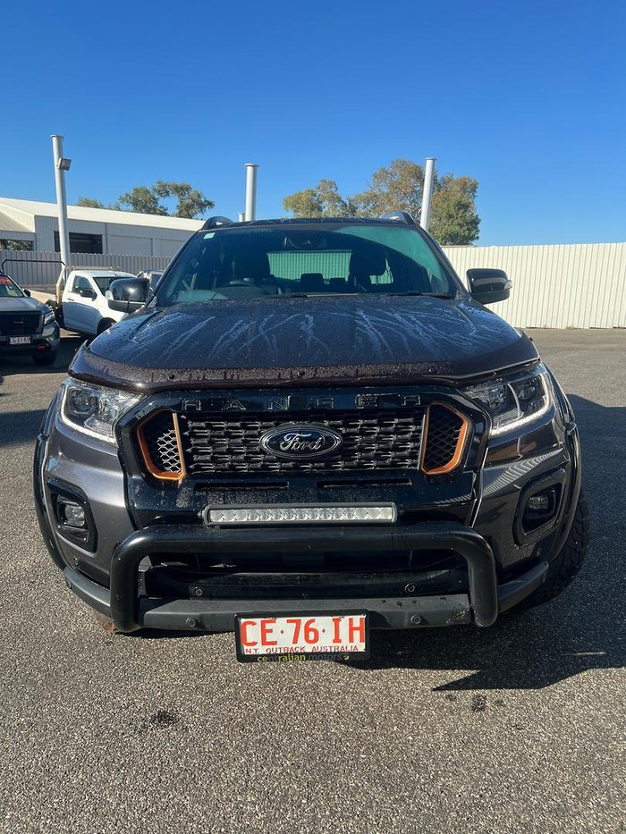 2022 Ford Ranger Wildtrak PX MkIII MY21.75 4X4 Dual Range Meteor Grey