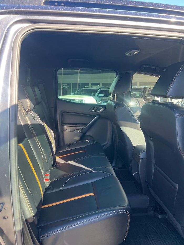 2022 Ford Ranger Wildtrak PX MkIII MY21.75 4X4 Dual Range Meteor Grey