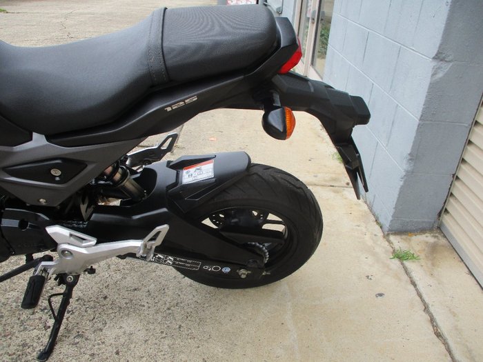 2017 Honda MSX125 GROM BLACK