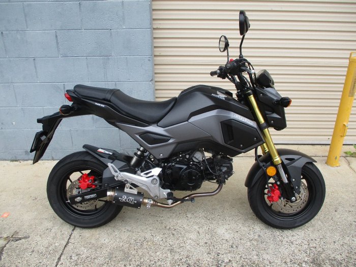 2017 Honda MSX125 GROM BLACK
