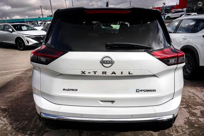 2026 Nissan X-TRAIL Ti-L e-POWER T33 MY26 Four Wheel Drive Everest White/Black Roof