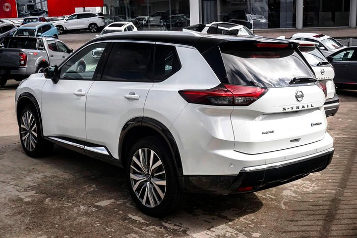 2026 Nissan X-TRAIL Ti-L e-POWER T33 MY26 Four Wheel Drive Everest White/Black Roof
