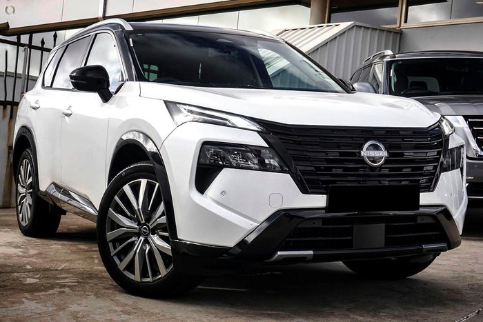 2026 Nissan X-TRAIL Ti-L e-POWER T33 MY26 Four Wheel Drive Everest White/Black Roof