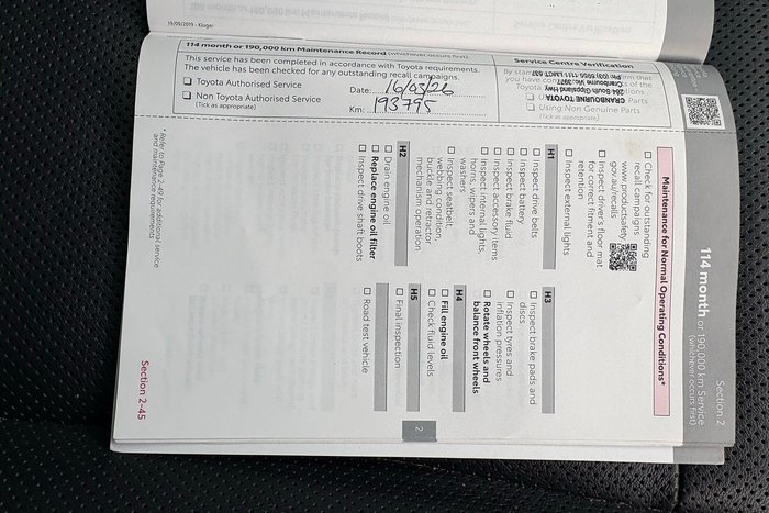 2019 Toyota Kluger GXL