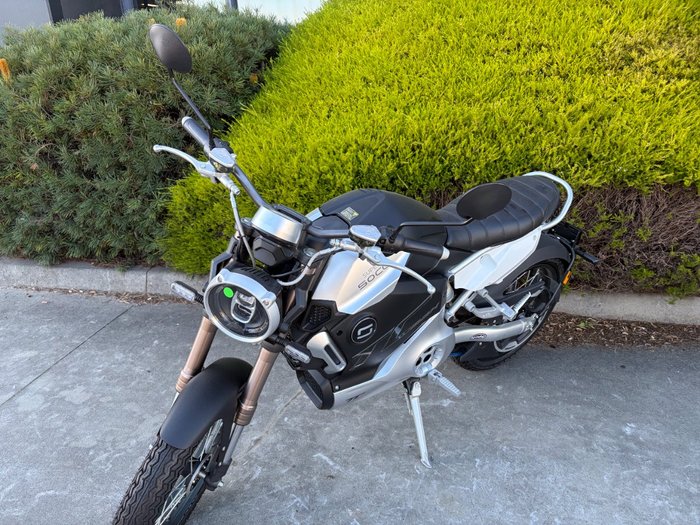 2023 Super Soco TC MAX SPOKE WHEEL Silver