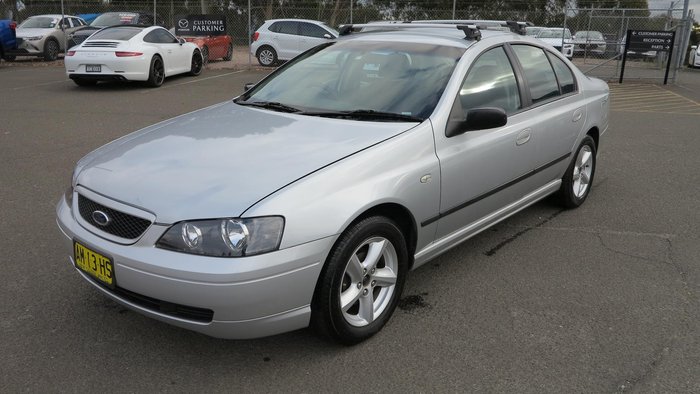 2004 Ford Falcon XT BA Mercury Silver