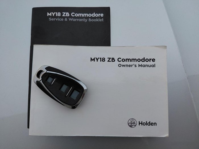2018 Holden Commodore RS ZB MY18 AWD Nitrate Silver