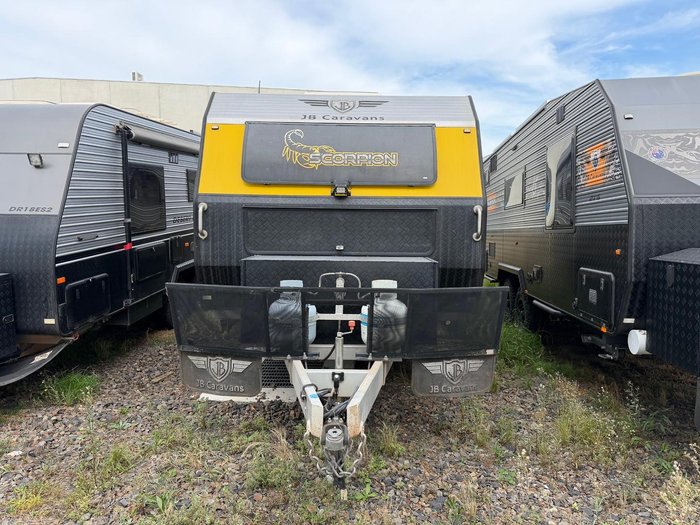 2018 JB Caravans Scorpion 23' Fd Club Lounge Single Beds