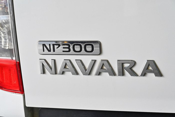 2016 Nissan Navara RX D23 4X4 Dual Range Polar White