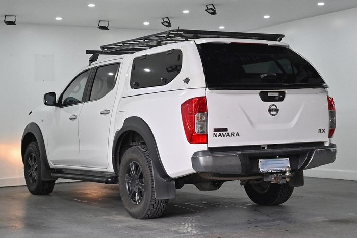 2016 Nissan Navara RX D23 4X4 Dual Range Polar White