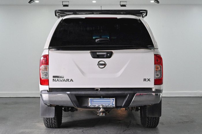2016 Nissan Navara RX D23 4X4 Dual Range Polar White