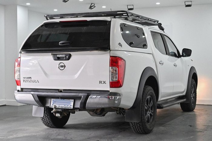 2016 Nissan Navara RX D23 4X4 Dual Range Polar White
