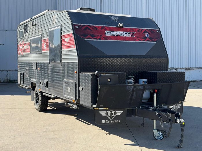 2024 JB Caravans Gator X 17'10 Rear Door