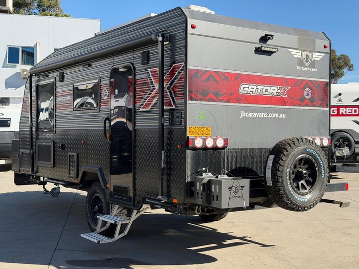 2024 JB Caravans Gator X 17'10 Rear Door