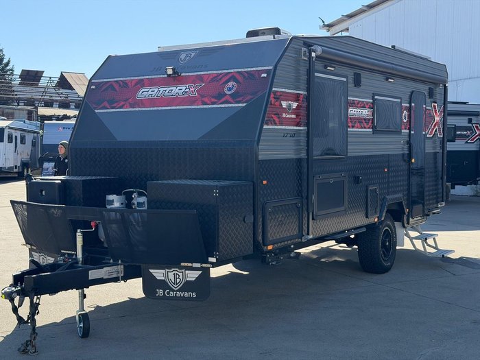 2024 JB Caravans Gator X 17'10 Rear Door