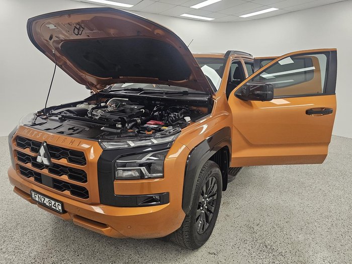 2024 Mitsubishi Triton GSR MV MY24 4X4 Dual Range Yamabuki Orange