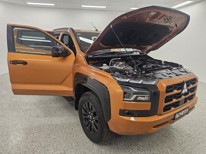 2024 Mitsubishi Triton GSR MV MY24 4X4 Dual Range Yamabuki Orange