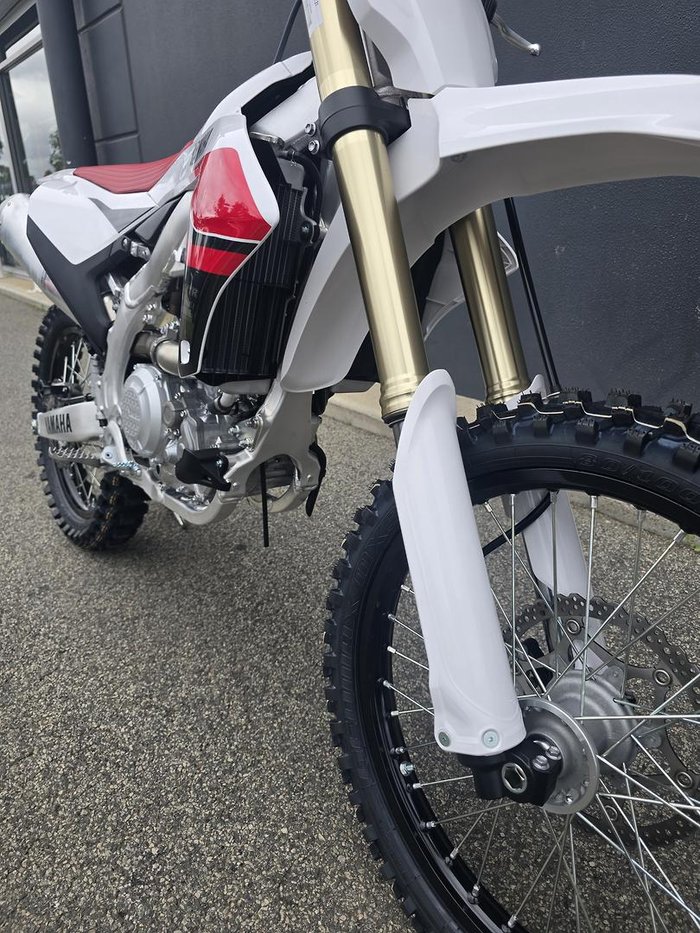 2026 Yamaha YZ450F 70th Anniversary Edition YZ White