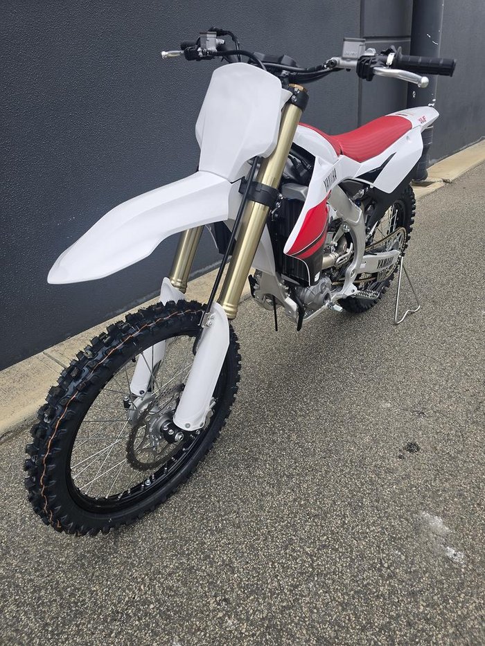 2026 Yamaha YZ450F 70th Anniversary Edition YZ White