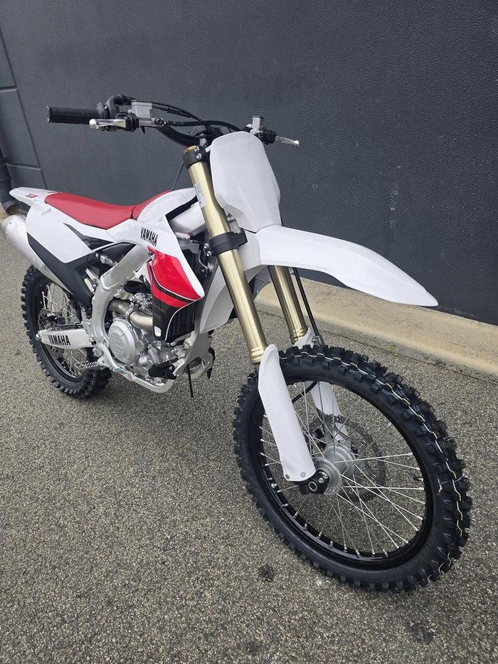 2026 Yamaha YZ450F 70th Anniversary Edition YZ White