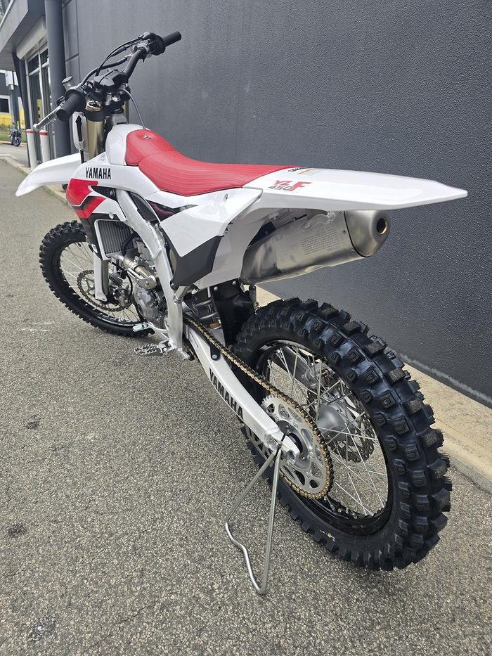 2026 Yamaha YZ450F 70th Anniversary Edition YZ White