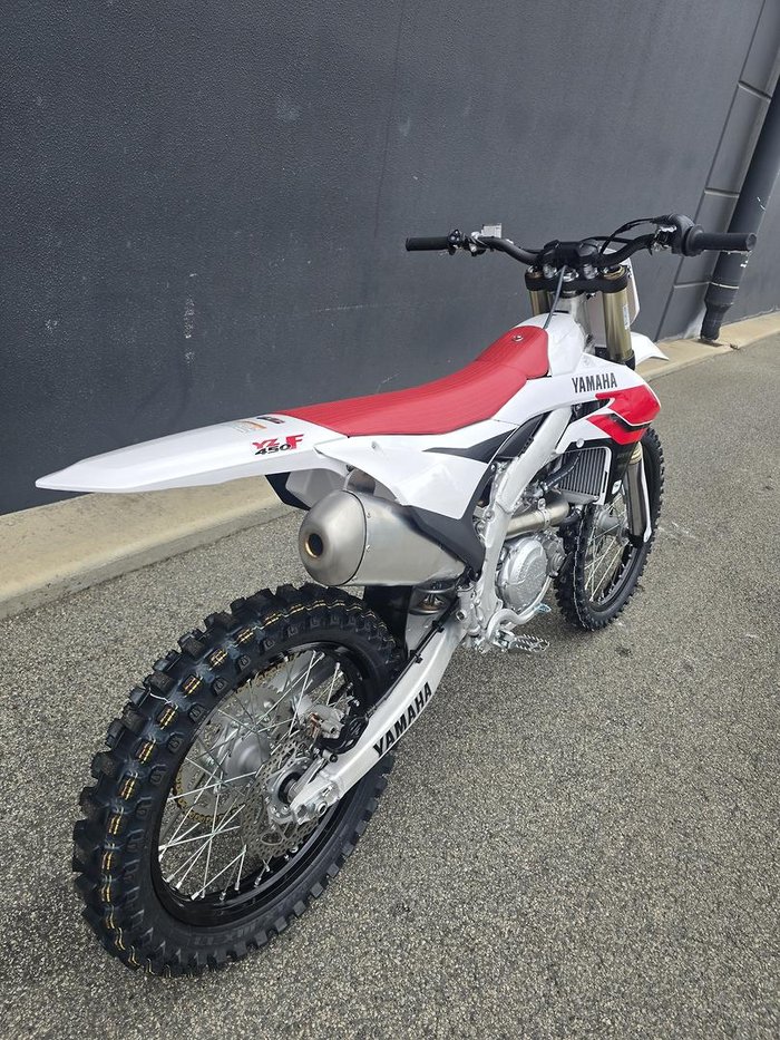 2026 Yamaha YZ450F 70th Anniversary Edition YZ White