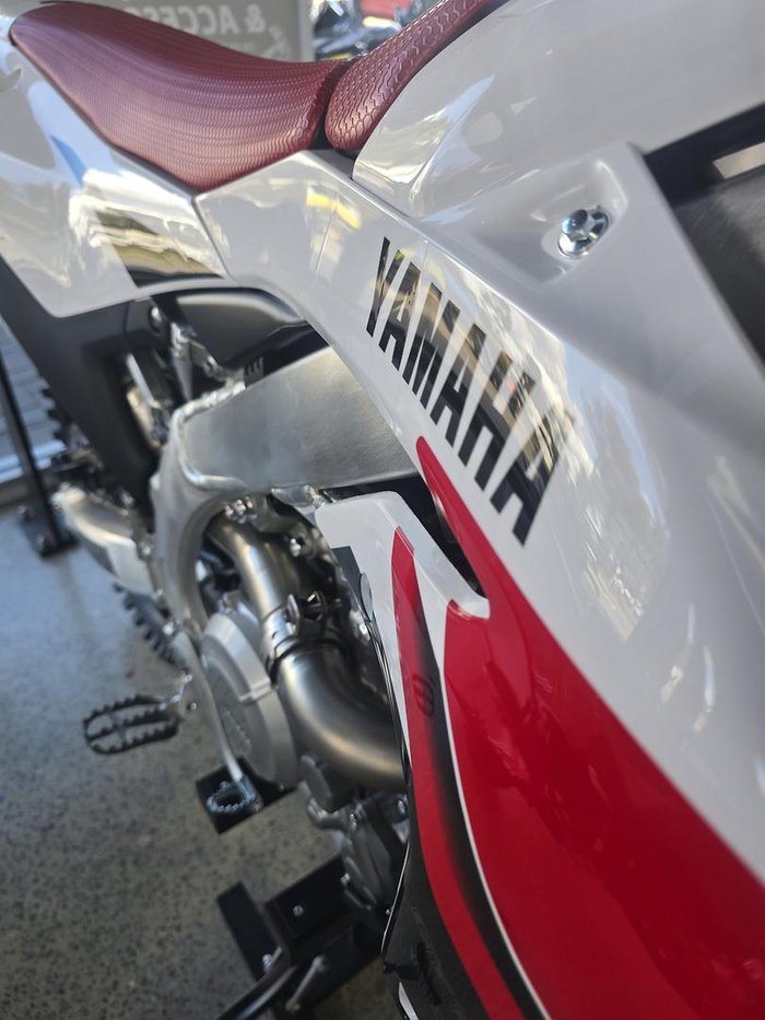 2026 Yamaha YZ450F 70th Anniversary Edition YZ White