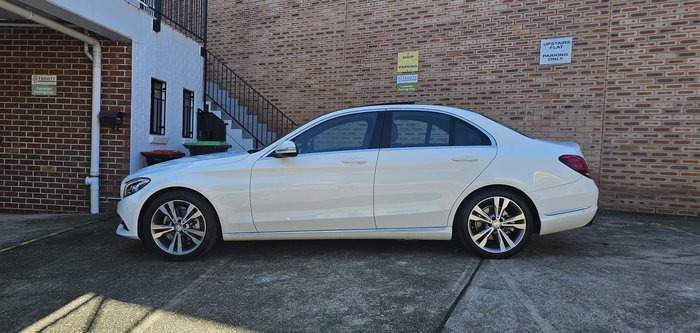2014 Mercedes-Benz C-Class C200 W205 Polar White