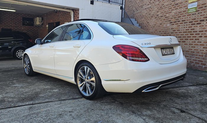 2014 Mercedes-Benz C-Class C200 W205 Polar White