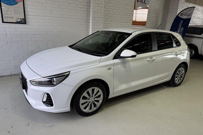 2019 Hyundai i30 Go PD MY19 Polar White