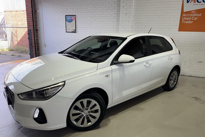 2019 Hyundai i30 Go PD MY19 Polar White