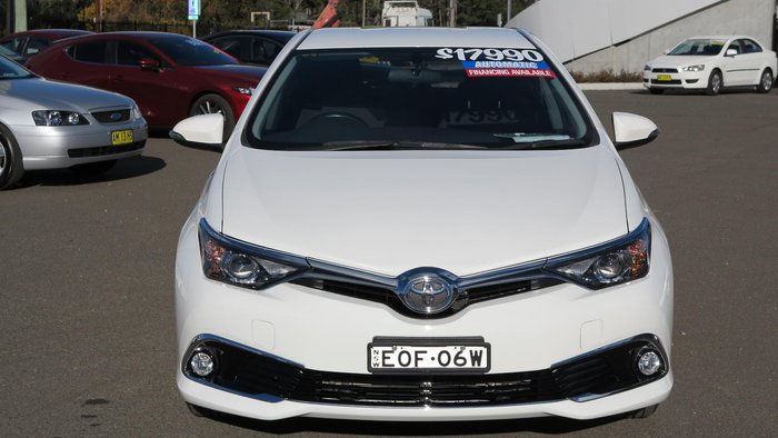 2018 Toyota Corolla Ascent Sport ZRE182R Crystal Pearl