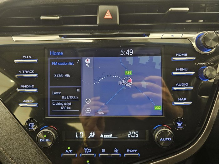 2019 Toyota Camry Ascent Sport ASV70R Glacier White