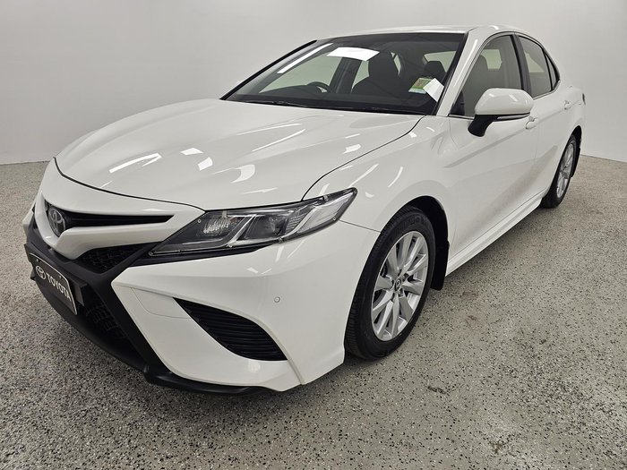 2019 Toyota Camry Ascent Sport ASV70R Glacier White